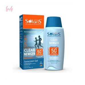 آردن سولاریس -Clear NEWGEN ضد آفتاب ژل هیدرو الکلی SPF50 مناسب پوست های دارای جوش	